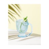 Madame Coco Domme 2'li Plastik Kupa - Turkuaz - 385 ml