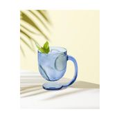 Madame Coco Domme Plastik Kupa - Lacivert - 385 ml