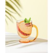 Madame Coco Domme Plastik Kupa - Turuncu - 385 ml