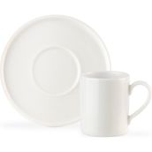 Madame Coco Dory 6 Kişilik 12 Parça Kahve Fincan Takımı - Beyaz - 110 ml