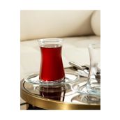Madame Coco Gemma 12'li Çay Bardağı Seti - Şeffaf - 170 ml