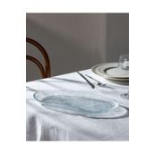 Madame Coco Hector Oval Servis Tabağı - Büyük Boy - Şeffaf