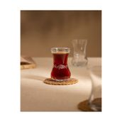 Madame Coco Lavem Nostalgic Flowers 6'lı Çay Bardağı Seti