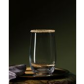 Madame Coco Lucinda Optikli 4'lü Kristal Meşrubat Bardağı Seti - 380ML