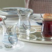 Madame Coco Mathis 6'lı 168 ml Çay Bardağı