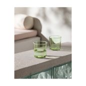 Madame Coco Pierretta-Colourful 4'lü Su Bardağı Seti - Soft Yeşil - 380 ml