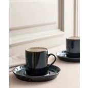 Madame Coco Ramona Lacivert 90 ml 2'li Kahve Fincan Seti
