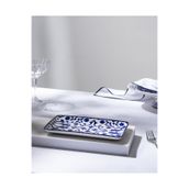 Madame Coco Reve Bleu Ellis Dikdörtgen Tabak - 22 cm - Mavi/Beyaz
