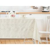 Madame Coco Roni Ekru 140x200 cm Pvc Masa Örtüsü