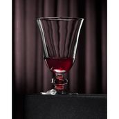 Madame Coco Valerio 4-lü Kırmızı Şarap Kadehi Seti Şeffaf Cam Desensiz 280 ml