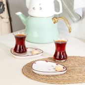 Madame Coco Vıe Rouge Graine 4'lü Çay Seti
