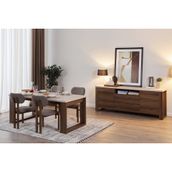 Madera Yemek Odası Takımı, 190Cm Masa