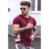 Madmext 4102 Bordo Erkek T-shirt
