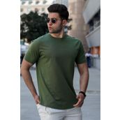 Madmext 4951 Haki Erkek Tişört