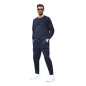 Madmext 5907 Siyah Kapitone Desenli Erkek Eşofman Takımı