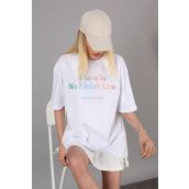 Madmext MG946 Mad Girls Beyaz T-shirt