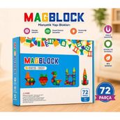 Magblock 72 Parça 3D Manyetik Blok