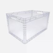 Magic Kombo Euronorm Şeffaf 60x40x32 cm Kapalı Saklama Kabı