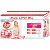 Magic Saver Bag 12'li Vakumlu Poşet Seti 3