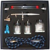 Magicbrush AB-119AK Airbrush Boya Tabancası Set - 0,3 mm