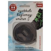 Magiclocks 07B1 ML Unisex Gri Ayakkabı Bağcığı