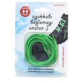 Magiclocks 16B2 ML Unisex Yeşil Ayakkabı Bağcığı