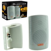 Magicvoice MV-38 2x11 cm Trafolu 50 W Beyaz Sütun Hoparlör