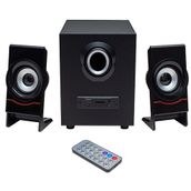 Magicvoice MV-4966 USB-TF-FM-Bluetooth Destekli Uzaktan Kumandalı 2+1 Ses Sistemi