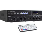 Magicvoice MV-510 50W USB-SD-Bluetooth 2 Mikrofon Girişli Hat Trafolu Amfi