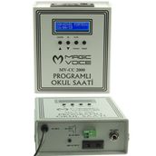 Magicvoice MV-CC2000 6 Melodili USB Duvar Tipi Programlı Akıllı Dijital Okul Saati