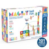 Magly Ball Run Parkur 3 Boyutlu 101 Parça Manyetik Yapı Seti