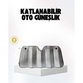 Magne Otomobil Güneşliği – Katlanabilir Tasarım ve Süngerli Isı Yalıtımı - TGR8727-6373 - Çok Renkli