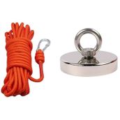 Magnet Fishing, 60Mm Halatlı Güçlü Neodyum Mıknatıs Seti