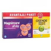 Magnimore All Day 60 Tablet + Osende D3K2 20 ml Damla