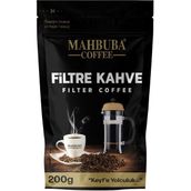 Mahbuba Kavrulmuş Ve Öğütülmüş İtalyan Filtre Kahve 200gr - 200 gr - Öğütülmüş Filtre Kahve