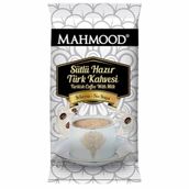 Mahmood Coffee 19 gr Hazır Türk Kahvesi Sütlü Şekersiz (12 adet)