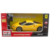 Maisto Ferrari 488 GTB 1:24 Sarı Uzaktan Kumandalı Araba