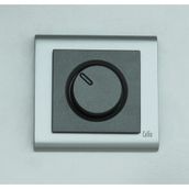 Makel Cellia Dimmer Füme Mat Krom Çerçeve Kapak