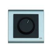 Makel Cellia Dimmer Siyah Mat Krom Çerçeve Kapak