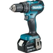 Makita DHP485RTJ Vidalama Çift Akülü Şarjlı Darbeli Matkap