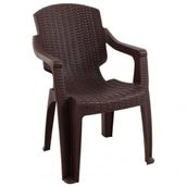 Mandella Golf Rattan Kahverengi Bahçe Sandalyesi