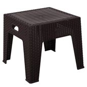 Mandella Kahverengi Elit Rattan Sehpa