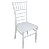 Mandella Silver Tifany 6 Adet Beyaz Sandalye