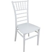 Mandella Silver Tifany Beyaz Sandalye