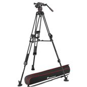 Manfrotto MVK608TWINFA Nitrotech Fast Twin Video Tripodu ve Çanta