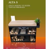 Mangalev Alta S Odunluk & Kesim Tahtası