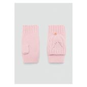 MANGO Soluk Pembe Kız Çocuk Eldiven 77015992
