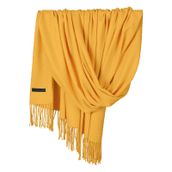 MaNMaNing Tıknaz Yellow Hafif Uzun Kadın Uzun Şal
