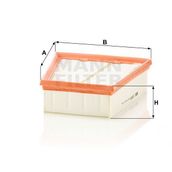 Mann C2538 Hava Filtresi