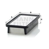 Mann C2628 Hava Filtresi